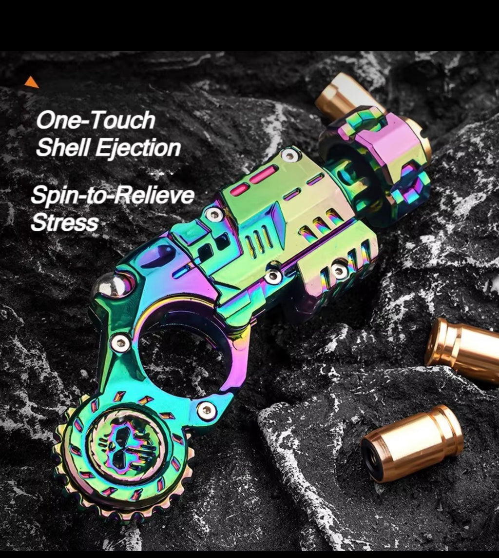 Shell Ejecting Fidget Spinner Toy Gun