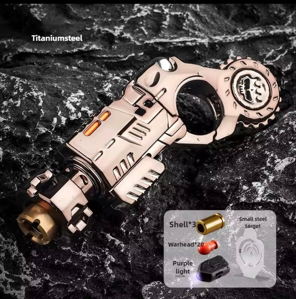 Shell Ejecting Fidget Spinner Toy Gun